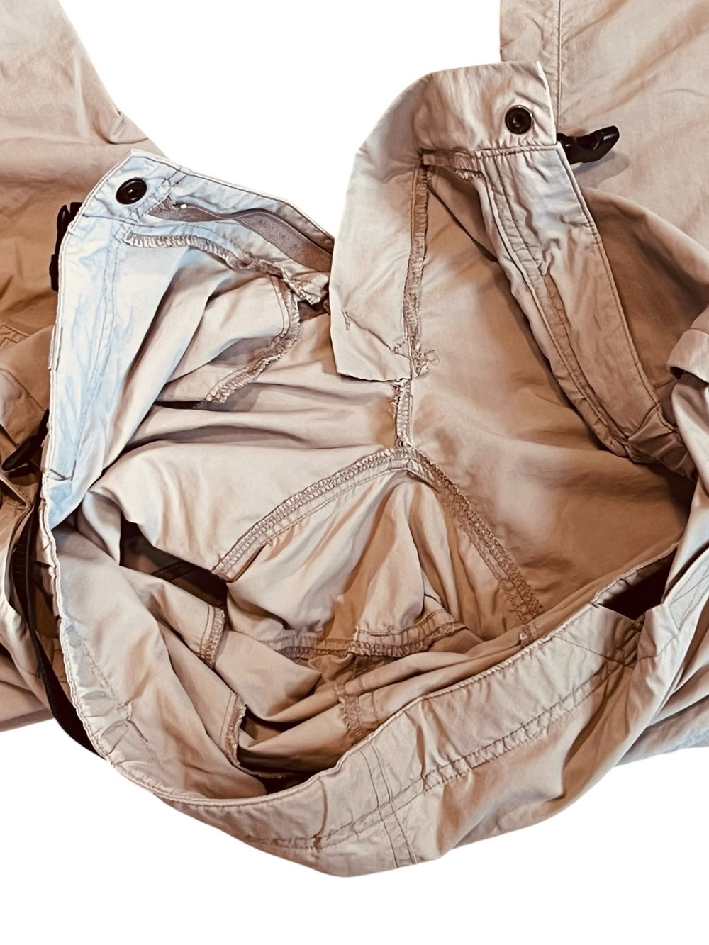 REI Women’s Sz 8 Tan Trailmade Convertible Cargo Pants Nylon Lightweight - Picture 11 of 15